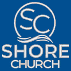 Shore Church (Embroidered)  - Nublend® Cadet Collar Quarter-Zip Sweatshirt - Nublend® Cadet Collar Quarter-Zip Sweatshirt Design
