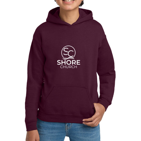 Shore Church - Youth Heavy Blend Hooded Sweatshirt Thumbnail