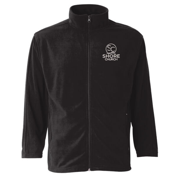 Shore Church (Embroidered)  - Microfleece Full-Zip Jacket - Microfleece Full-Zip Jacket Thumbnail