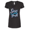 Women's Poly-Rich V-Neck T-Shirt Thumbnail